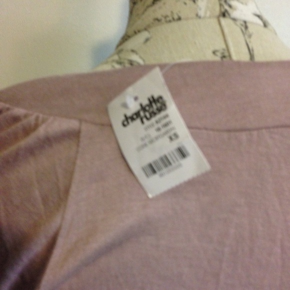 *🆕 Charlotte Russe Purple Embellished Top XS - Picture 4 of 4